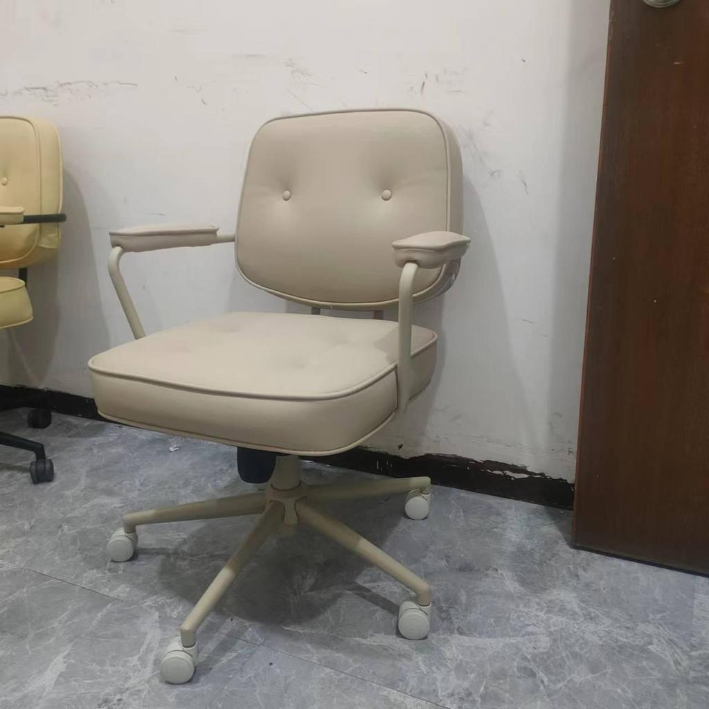 Ergonomic Swivel Office Chair with Backrest for Study, Bedroom, or Live Broadcast