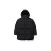 Fila Down Jackets Unisex Black Hooded Thickened FS2DJD4151F-BLK