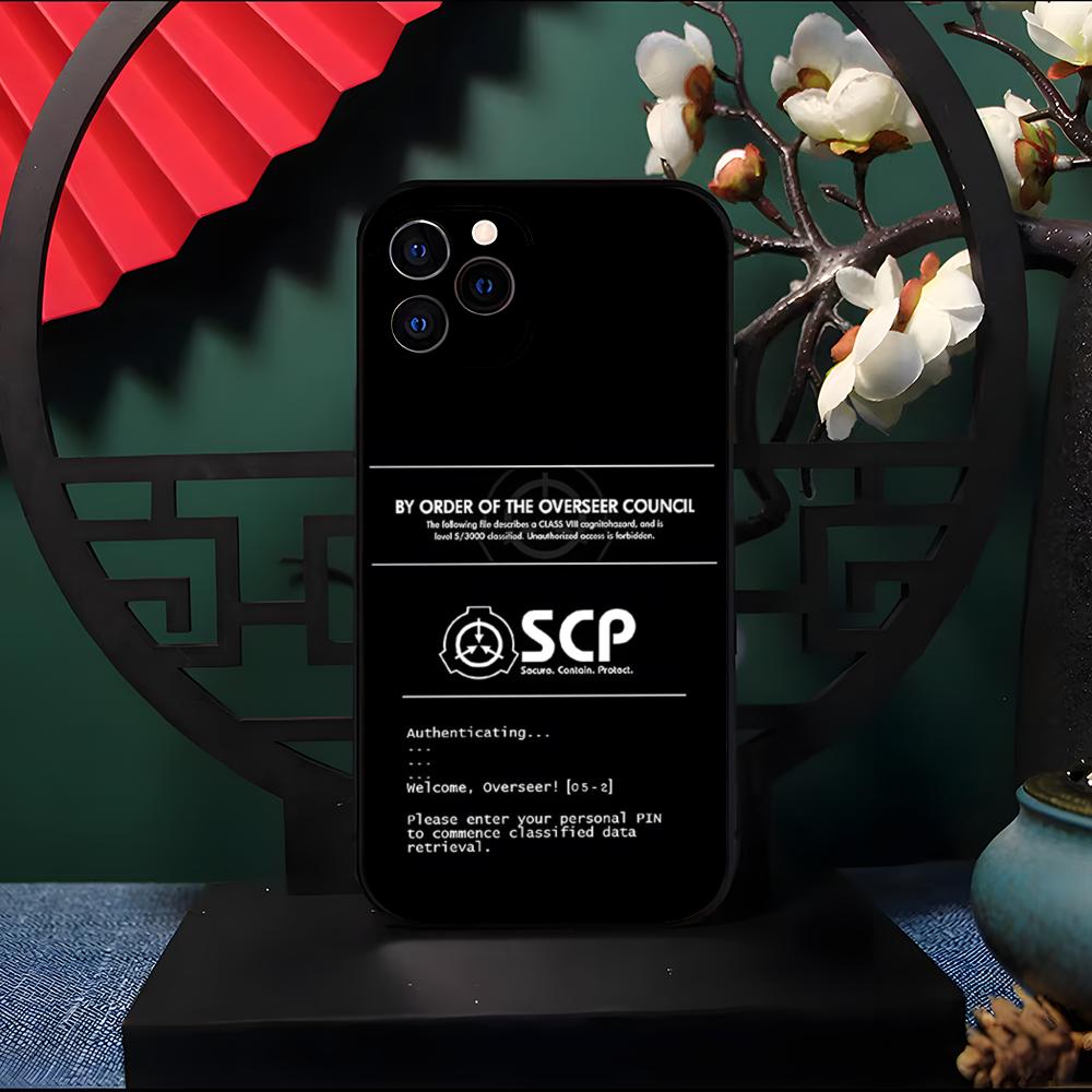 

Чехол для телефона SCP Foundation для iPhone 17 Pro Max 16 15 14 Pro Max 13 11 Air Plus Силиконовый чехол iPhone 14 Pro