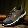 Men's breathable casual sports shoes Light weight hiking shoes non-slip light large size hiking men's shoes 36-48