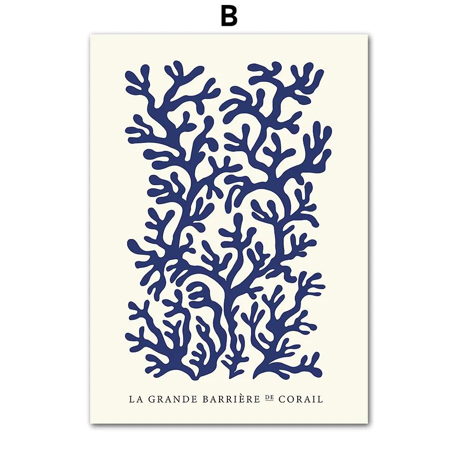 Retro Matisse Girl Coral William Abstract Nordic Posters And Prints Wall Art Canvas Painting Wall Pictures For Living Room Decor