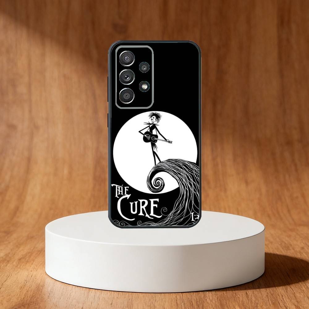 The cure Robert S-Smith Phone Case For Samsung S25,S24,S21,S22,S23,S30,Ultra,S20,Plus,Fe,Note,10,9,5G Black Cover