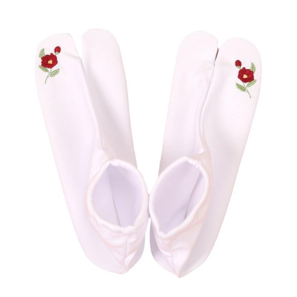 Mid-calf Toe Separator Socks Japanese Style Short Tube Socks Fashion Two Toed Socks  Flip Flops