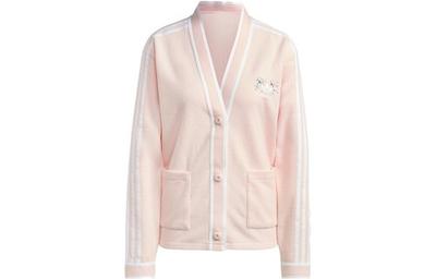 Trefoil Cherry Blossom Limited Edition V-Neck Long Sleeve Sweater IP3762
