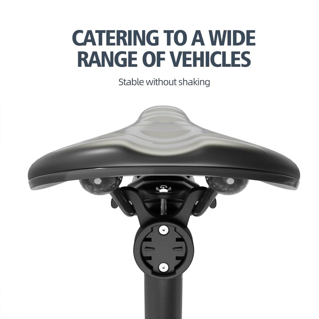 CYCLAMI Cycle Computer Compatible with Bicycle Computer Handlebar Extension Bicycle Easy Mount, Garmin, Bracket, Mount, Mount, Accessory, Anti-Sway,