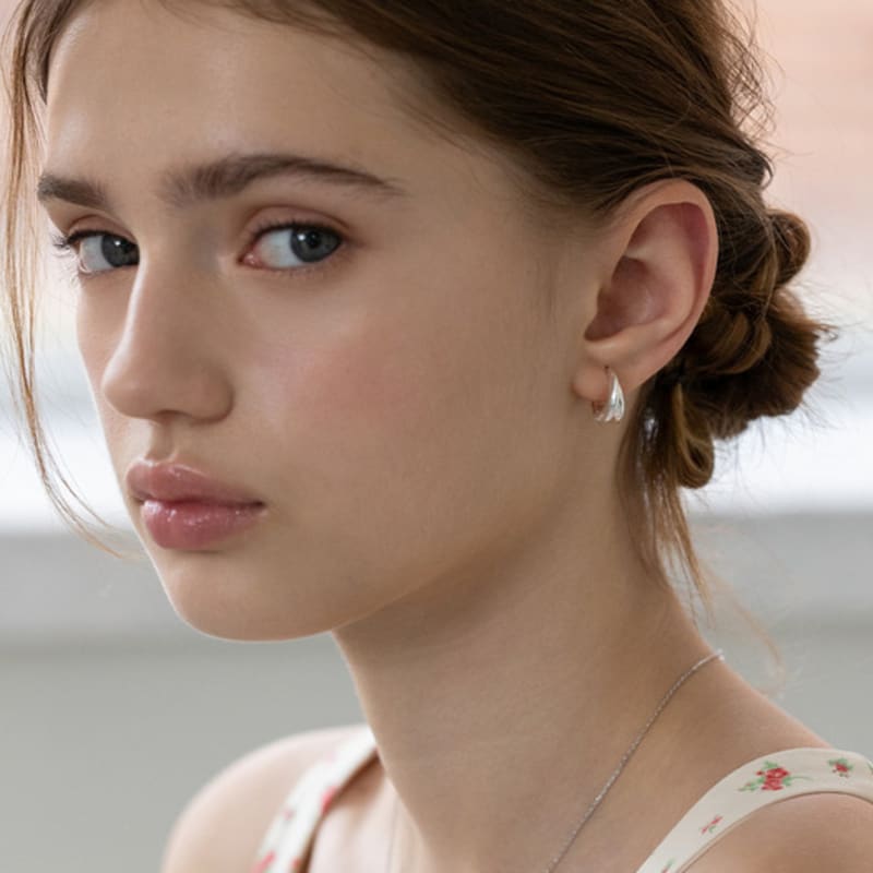 Tatiana Blended Flow Hoop Earrings EC3178