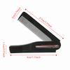 Mulitfunctional Portable Folding Comb Hairdressing Oil Head Styling Comb  All Hair Types