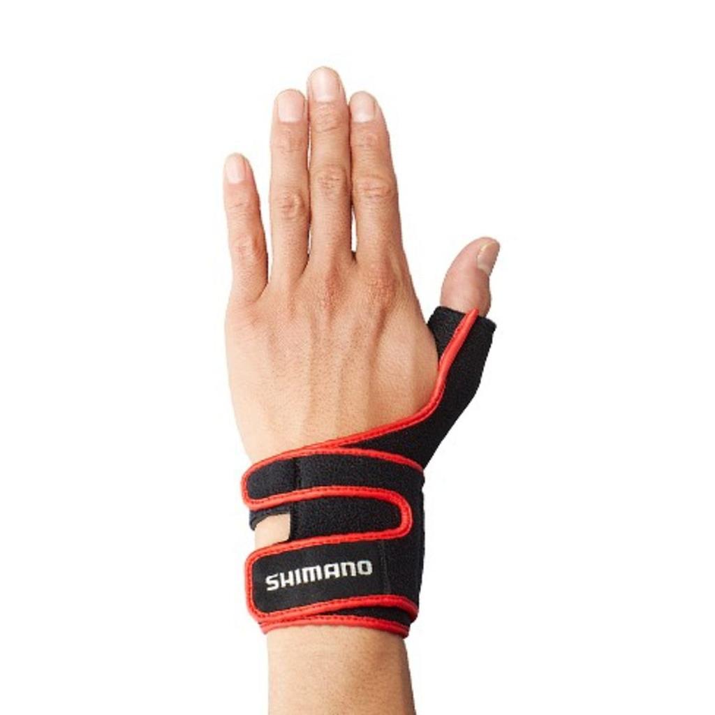Shimano Wrist Support Gloves Size Fishing Gloves (Left Hand) GL-05LQ Black, L,