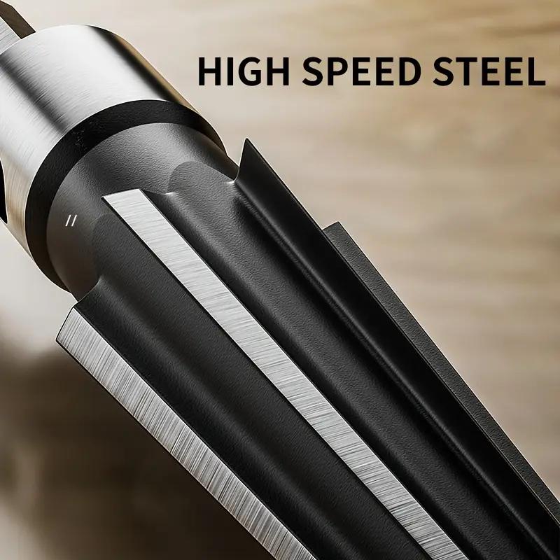 Round Shank 5-16mm Cone Reamer 3-13mm Woodworking Board Chamfer Opening and Expanding Hole Woodworking Tools