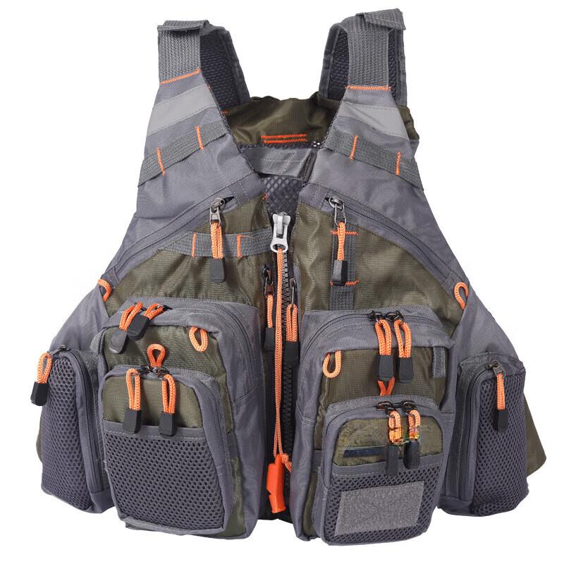 Lin Pan Multi-pocket Fishing Buoyancy Vest