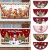 Christmas Outdoor Fan-shaped Flag Banner Christmas Decor for Home 2026 Cristmas Drop Ornament Xmas Navidad Gifts New Year 2026