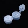 20 Pcs 24-Tooth Diameter Plastic Bottle Cap Replacement Flap Cover For Lotion/Toner Bottle Cosmetic Bottle Cap Accessories