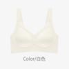 Traceless underwear, women's no steel ring adjustment type, double breasts, anti-sagging, thin, large breasts, small breasts, gathered bra cover