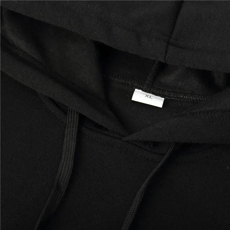 Rapper Anuel Pullover Real Hasta La Muerte Print Autumn Fleece Hoodie Regular Long Sleeve Clothes Fashion Streetwear Sportwear
