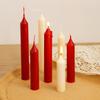 2.2cm Diameter Pointed Cylindrical Long Rod Candle Mold Acrylic Plastic Molds Handmade Candle Making Tool Durable PC Material
