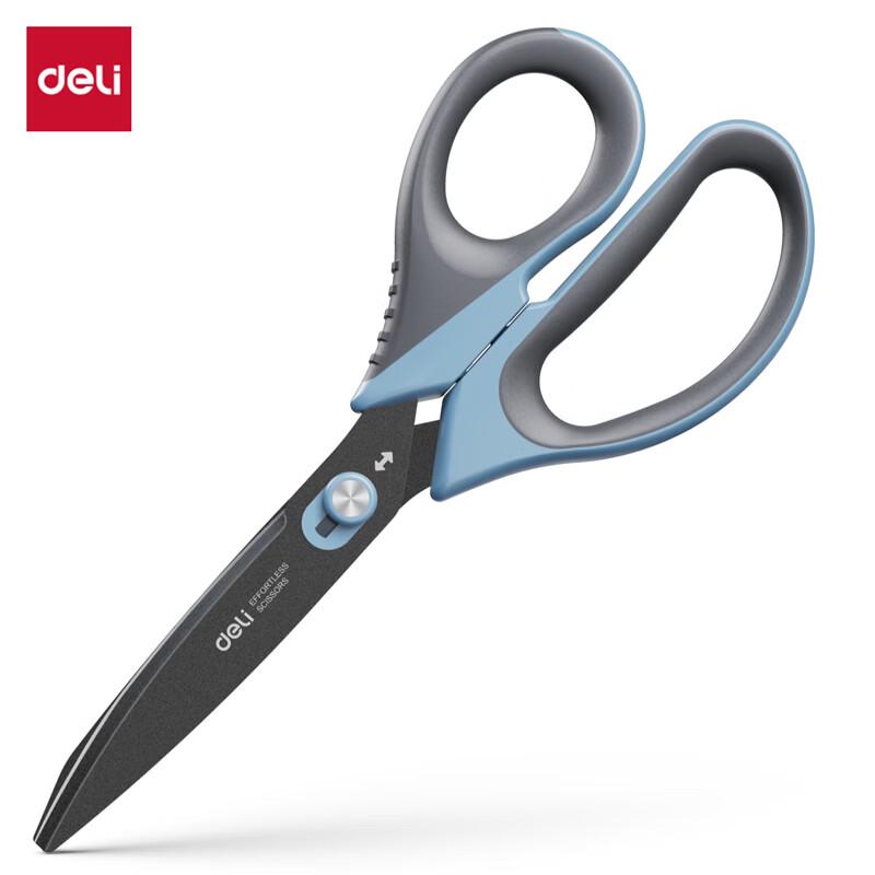 Deli Stainless Steel Teflon Office Scissors