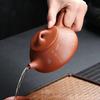 Yixing Original Mine Purple Clay Pot Traditional Pattern Purple Clay Teapot Handmade Pot Kung Fu Tea Set 185ml
