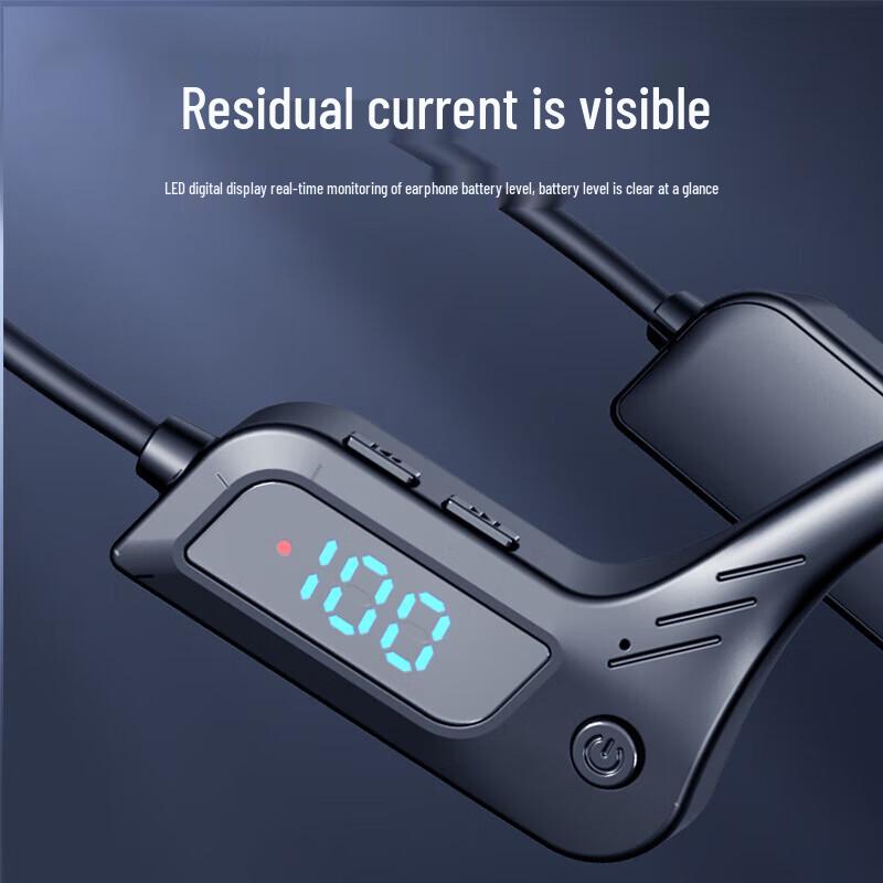 Ecola ER30 Clip-on Neckband Wireless Bluetooth Sports Headset