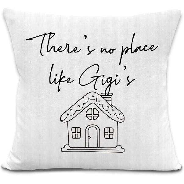 Papaw s Gifts Throw Pillow Covers, Birthday Gifts for Papaw Fathers Day,There s No Place Like Papaw s Decorative Pillowcases Cushion Cases for Living Gigi Place