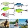 5Pcs Fishing Lure Set Artificial Colorful Little Fat Fish Bait Kit Fishing Accessory