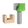 Precise Woodworking Bottom Cleaning Routers Bit with Green Coating for Accurate Bottom Cleaning  Woodworking Tasks
