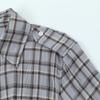 European & American Style Spring Plaid Shirt Dress for Women - Long Sleeve