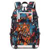 Attack On Titan Anime Print Student Backpack Large Capacity Casual Daypack for Boys Girls School Travel