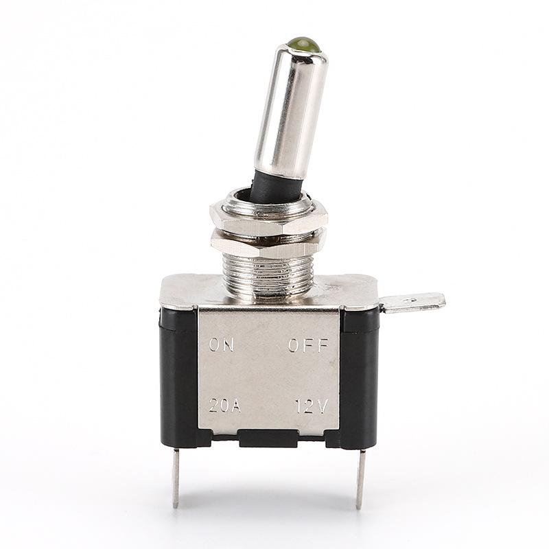 Truck Car Boat SPST Toggle Switch On Off With Safety Cover Easy Install Durable For Electrical Upgrades