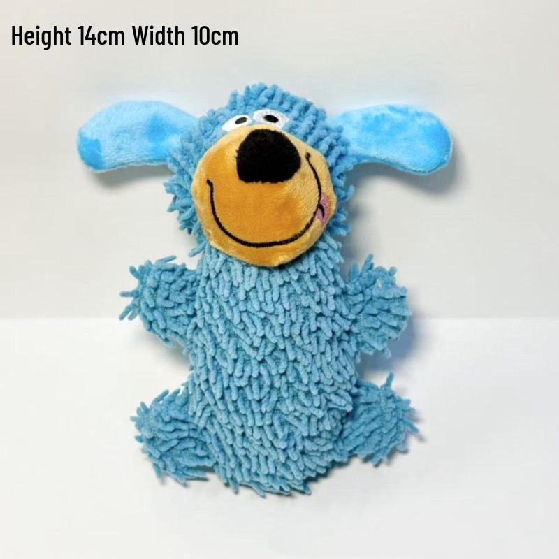 Plush Yellow Duck Teething Dog Toy - Bite-Resistant & Sounding Companion for Pets