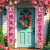 Mother's Day Porch Sign Two Mother Enhance Are Well Polyester Indoor Outdoor Decor