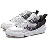 Li Ning 001 Unblock Classic Casual Low-Top Sneakers Men Sneakers White Black AGCQ199-5