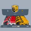 Plastic Durable Inertia Excavator Children Toy With Simulated Functionality