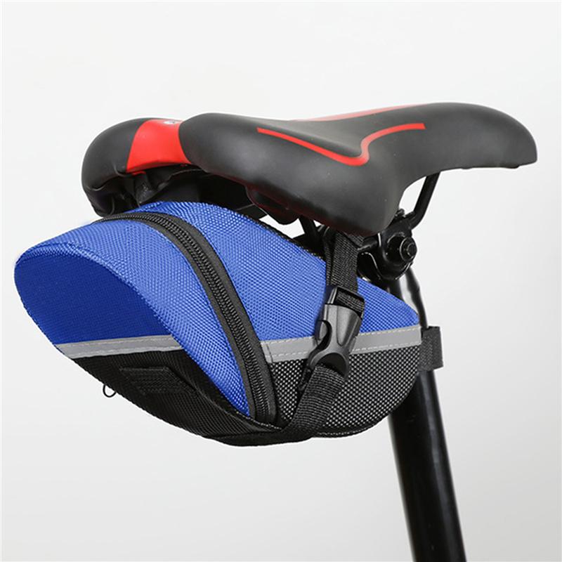 Bicycle Bike Waterproof Storage Saddle Bag Seat Cycling Tail Rear Pouch Seatpost Saddle Bag Outdoor Bicicleta Accessories