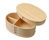 Dřevěný obědový box x x 500ml Přírodní bílá Aktuální model j-kitchens Regulující vlhkost 18.5cm 11.5cm 6.3cm