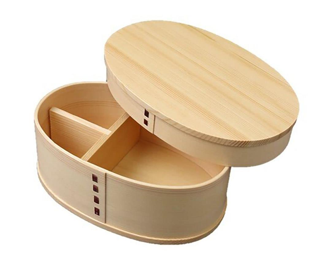 Dřevěný obědový box x x 500ml Přírodní bílá Aktuální model j-kitchens Regulující vlhkost 18.5cm 11.5cm 6.3cm