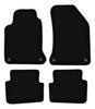 BASIC schwarze Velours-Fußmatten für: Renault Laguna II Kombi, Fließheck (2001-2007)