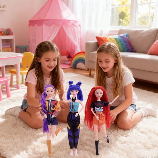 K-pop Demon Vinyl Doll PVC Action Figure Popular Anime Characters Toy Cake Topper Table Decor for Kids Fans