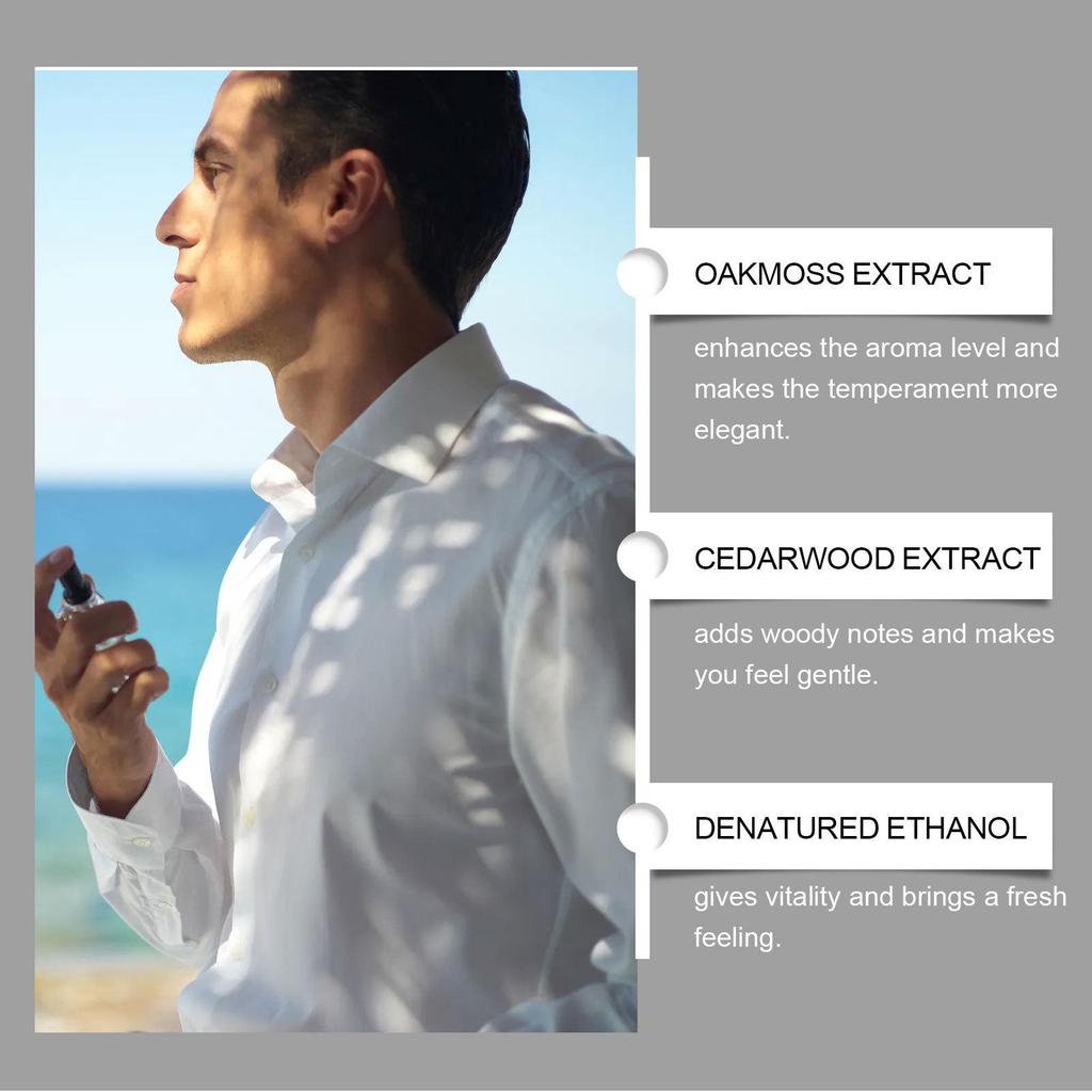 Charming Whiskey Forest Cologne: Light, Elegant, Long-lasting Men's Fragrance