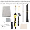 100W Car Bumper Repair and Smoothing Tool: Electric Soldering Iron & Heat Gun Combo