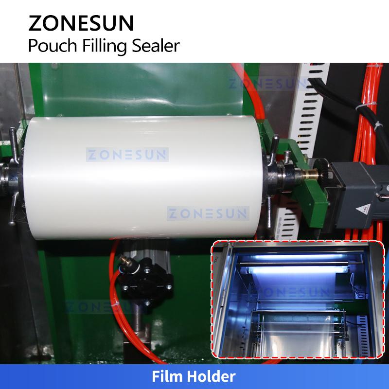 ZONESUN ZS-GJH2 Zweikanal-Flüssigkeitsbeutel Beutelmilch Wasserbeutel Automatische Verpackungsmaschine