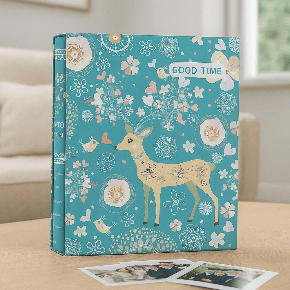 200 Pockets Photo Album Large Capacity Scrapbook Practical Photocard Holder Gifts