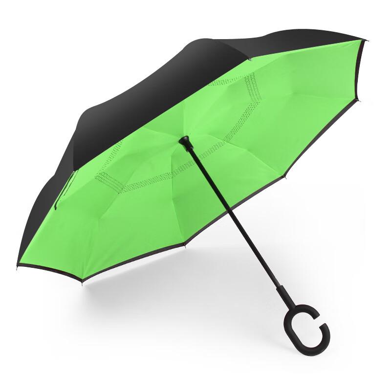 XUQING Creative Hands-Free Double-Layer Inverted Umbrella