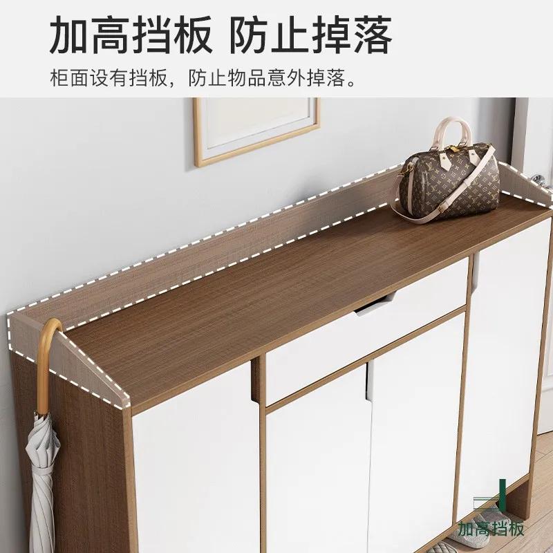 Multi Layer Simple Wooden Shoe Rack Vertical Storage Organizer Cabinet Hallway Shoe Rack Minimalist Armario Zapatero Furniture