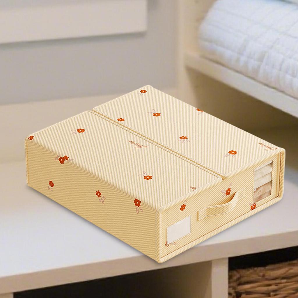 Sheet Storage Organizer Sheet Storage Box Bedding Holder Large Containers Bins For Bedroom Closet Underbed Dorm Apartment Moving