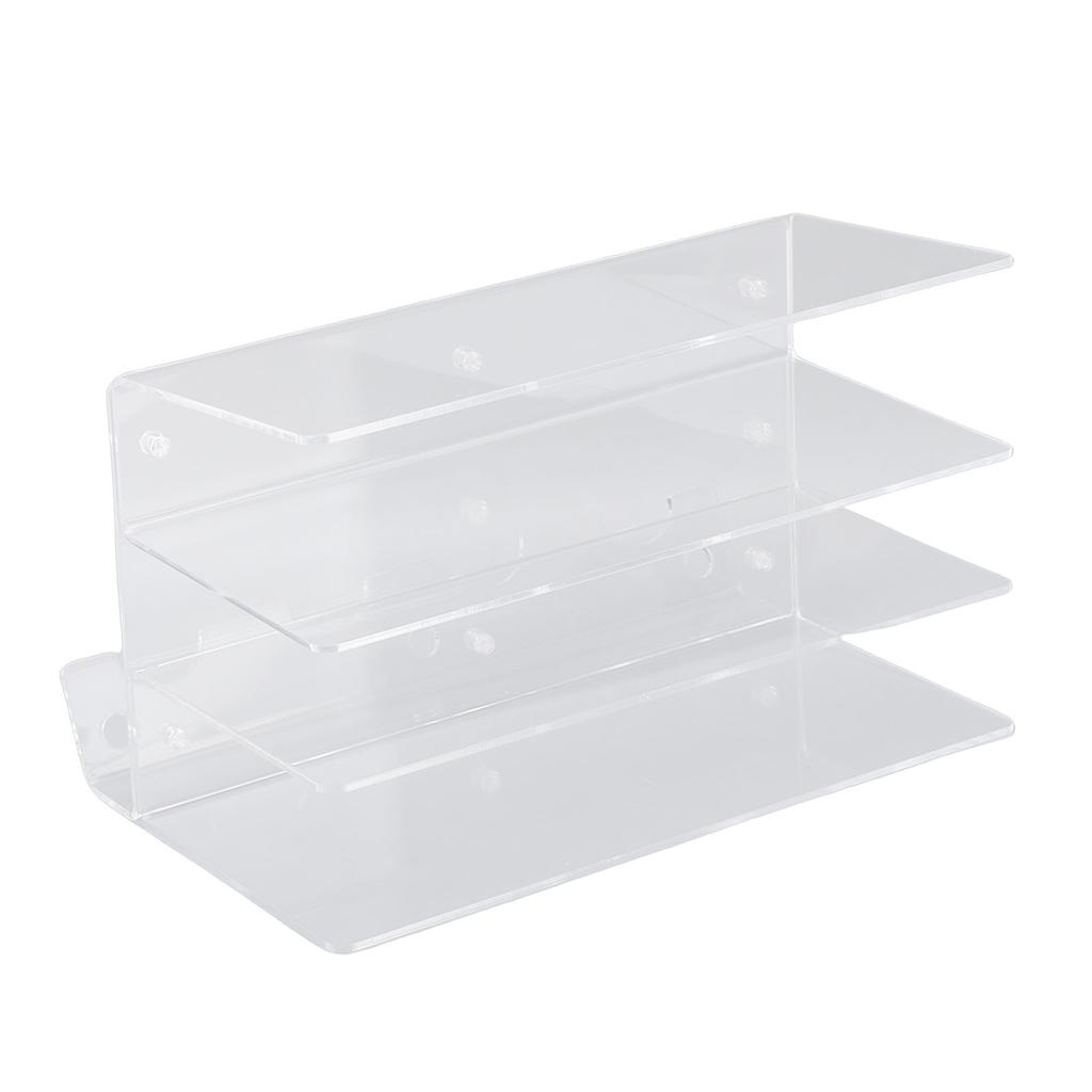 Keyboard Storage Rack 3 Layer Acrylic Keyboard Display Stand for Gaming Keyboard Mouse