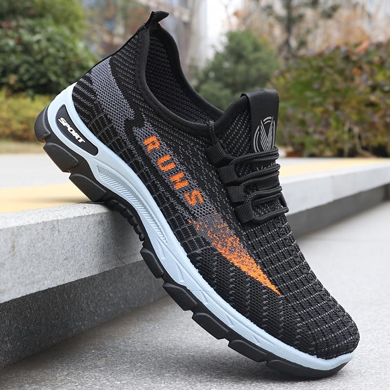 Men's Breathable Mesh Running Shoes Lightweight Athletic Sneakers Casual Sports Street Running Shoes