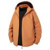 Herren Einfarbig Herbst und Winter Kapuzen-Reißverschlusstaschen Strickjacke Modisches Lässiges Lockeres Oberteil