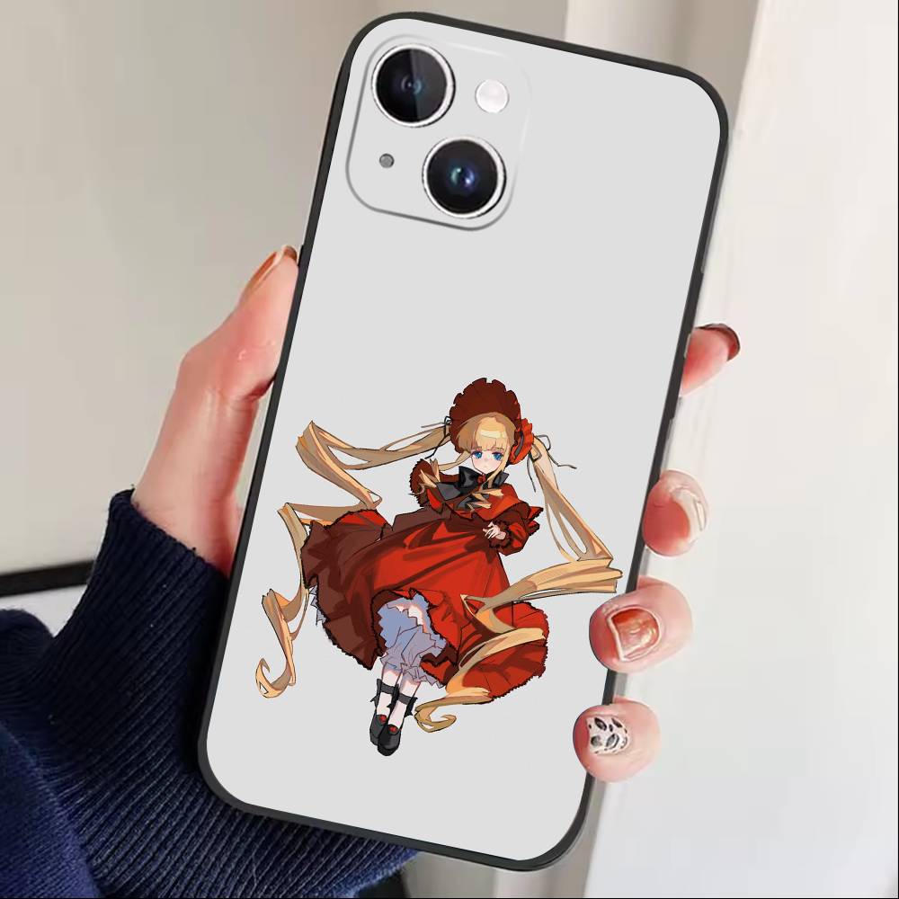 Atelier Of Witch Hat Phone Case For iPhone 16,15,14,13,12,17,Pro Max,Plus Silicone Black Case
