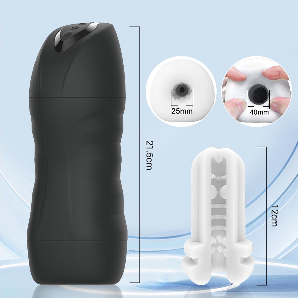 Sucking Masturbator Powerful Vibrating  Male Masturbation Cup Men's Penis Trainer Pocket Pussy Adult Sexy Sex Toy For Men