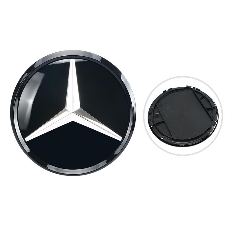 CSB1 Glass Mirror 188mm Front Grille Star Logo Emblem Badge for Mercedes Benz A B C E R V VITO S CLA CLB W176 GL GLE GLC GLS W205